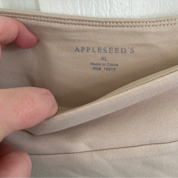 Appleseed's Everyday Knit Long Skirt Light Taupe XL New - Picture 3 of 7